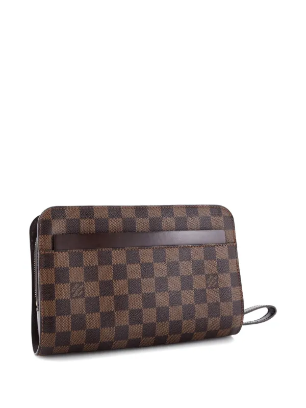 Louis Vuitton Pre-Owned ポシェット サンルイ ダミエ クラッチ