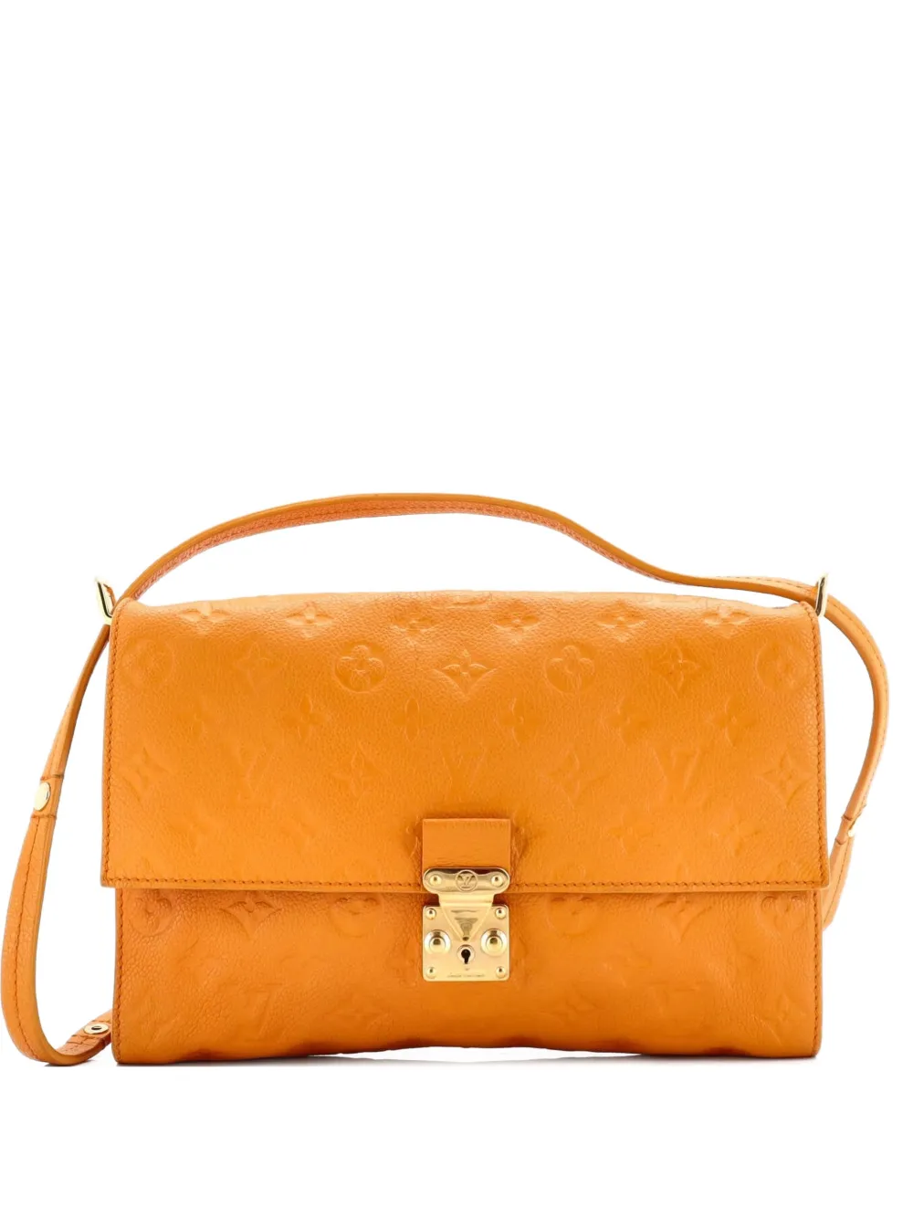 Louis Vuitton Pre-Owned Fascinante Handbag Monogram Empreinte Leather shoulder bag - Arancione