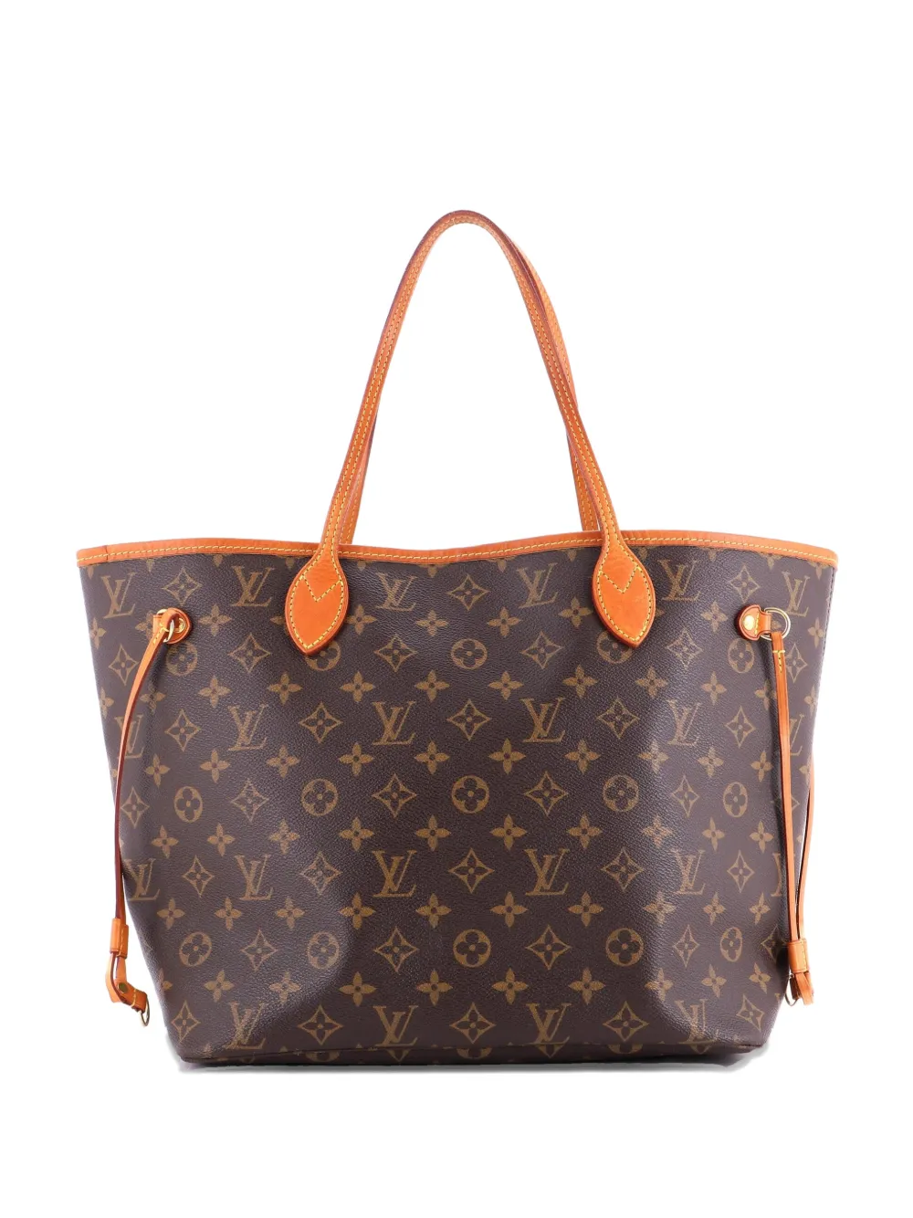 Pre-owned Louis Vuitton Neverfull Nm Monogram Canvas Mm Tote Bag In Brown