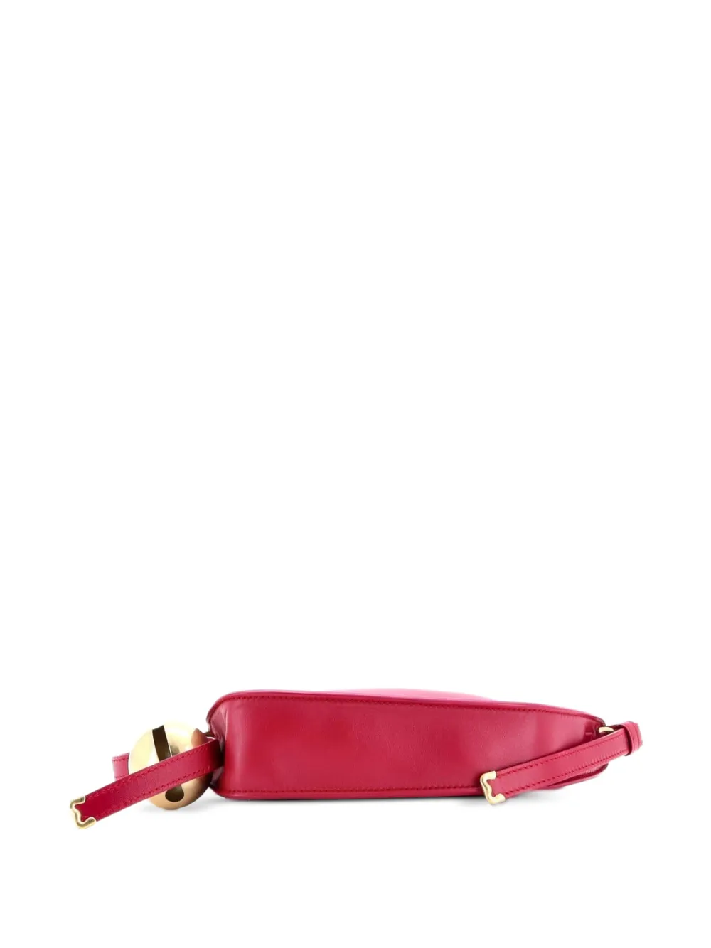 Shield Sling Shoulder Bag Leather Mini Crossbody Bag