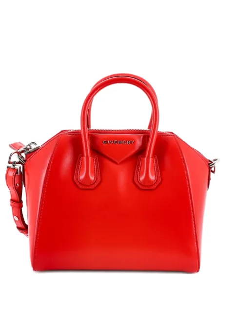 Givenchy Pre-Owned Antigona Bag Glazed Leather Mini satchel
