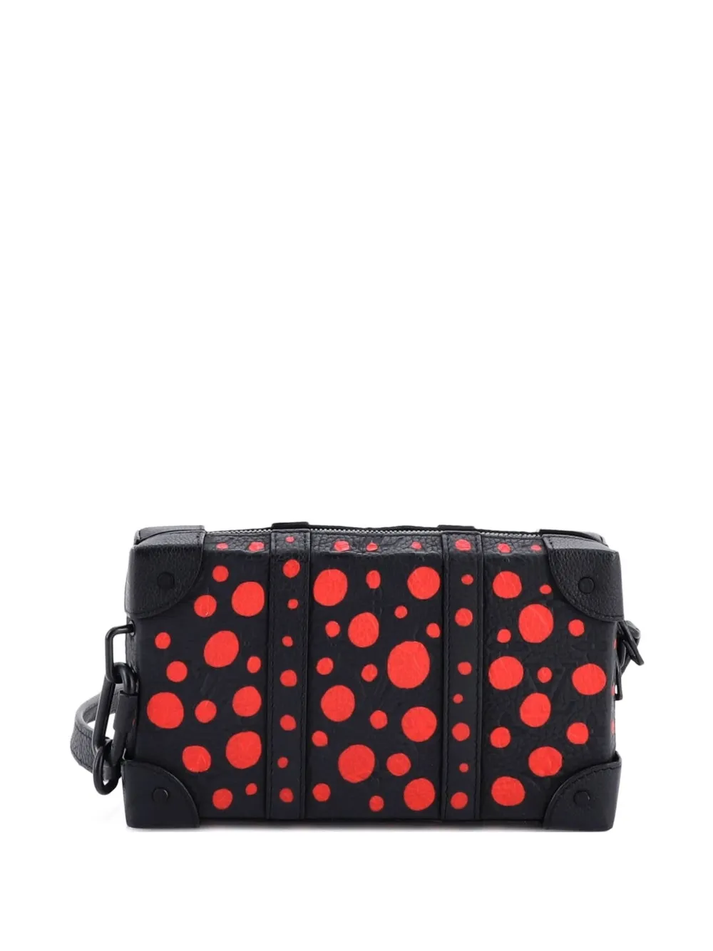 Soft Trunk Wearable Wallet Yayoi Kusama Infinity Dots Monogram Taurillon Leather Crossbody Bag