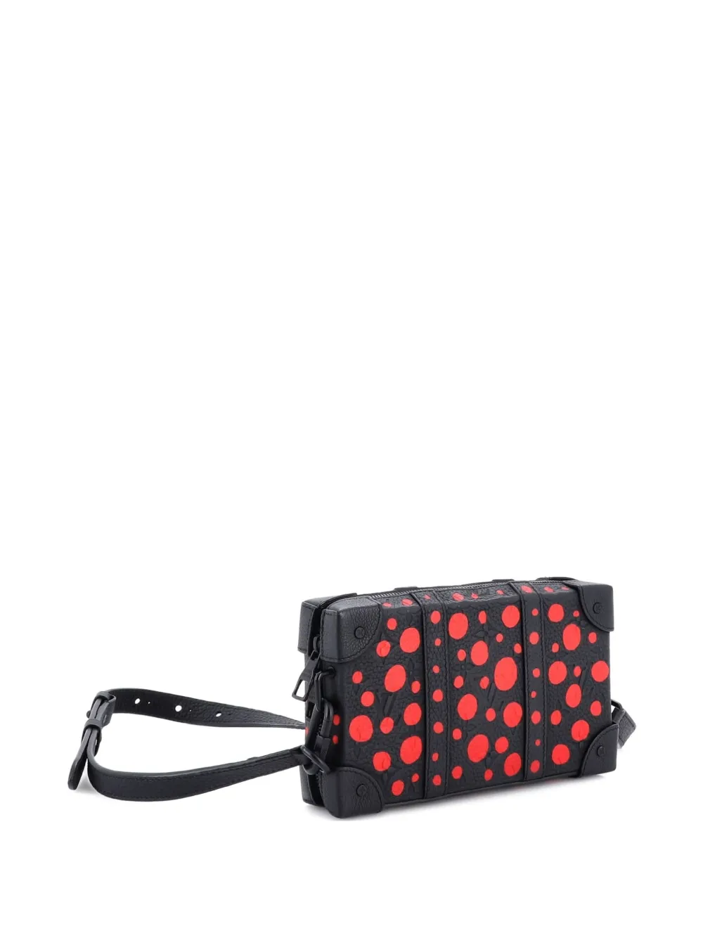 Soft Trunk Wearable Wallet Yayoi Kusama Infinity Dots Monogram Taurillon Leather Crossbody Bag