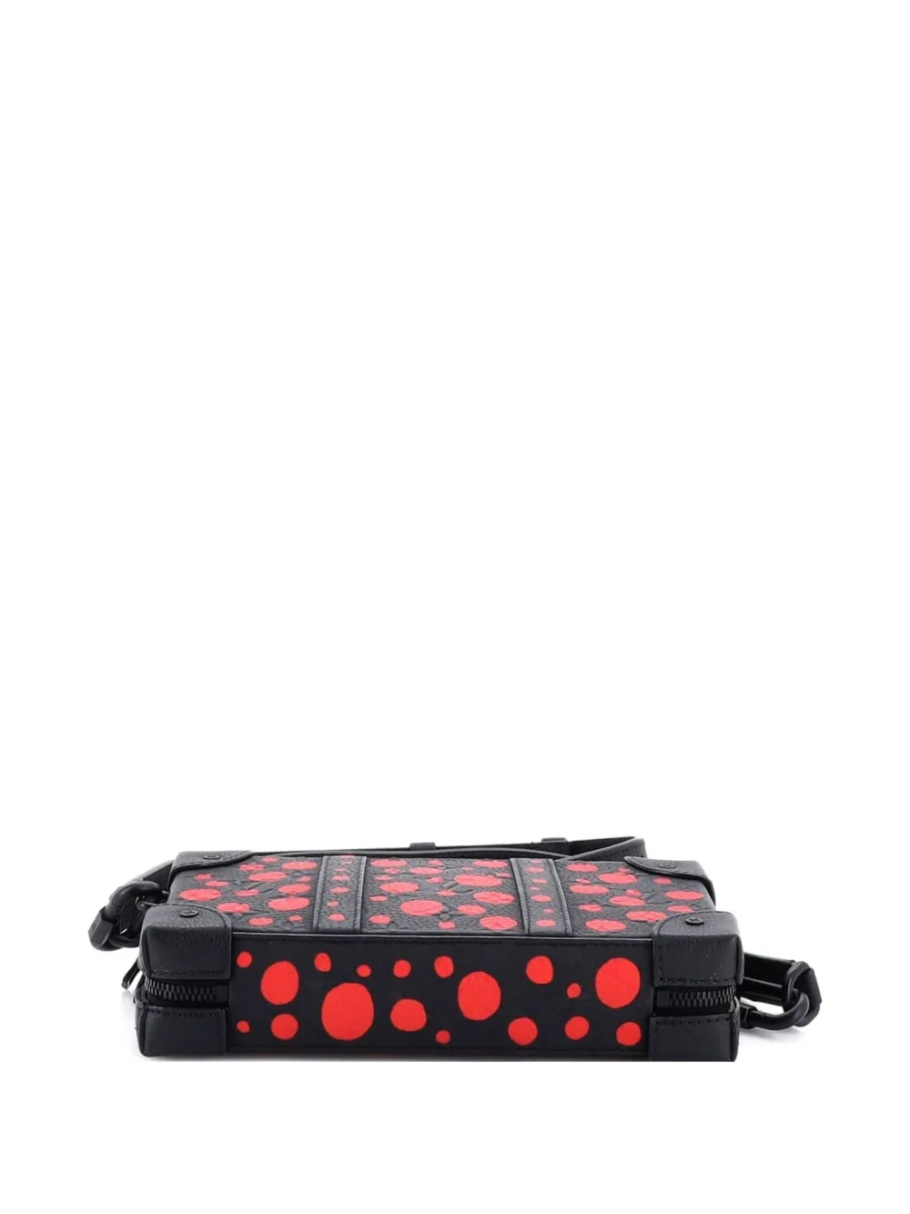 Soft Trunk Wearable Wallet Yayoi Kusama Infinity Dots Monogram Taurillon Leather Crossbody Bag