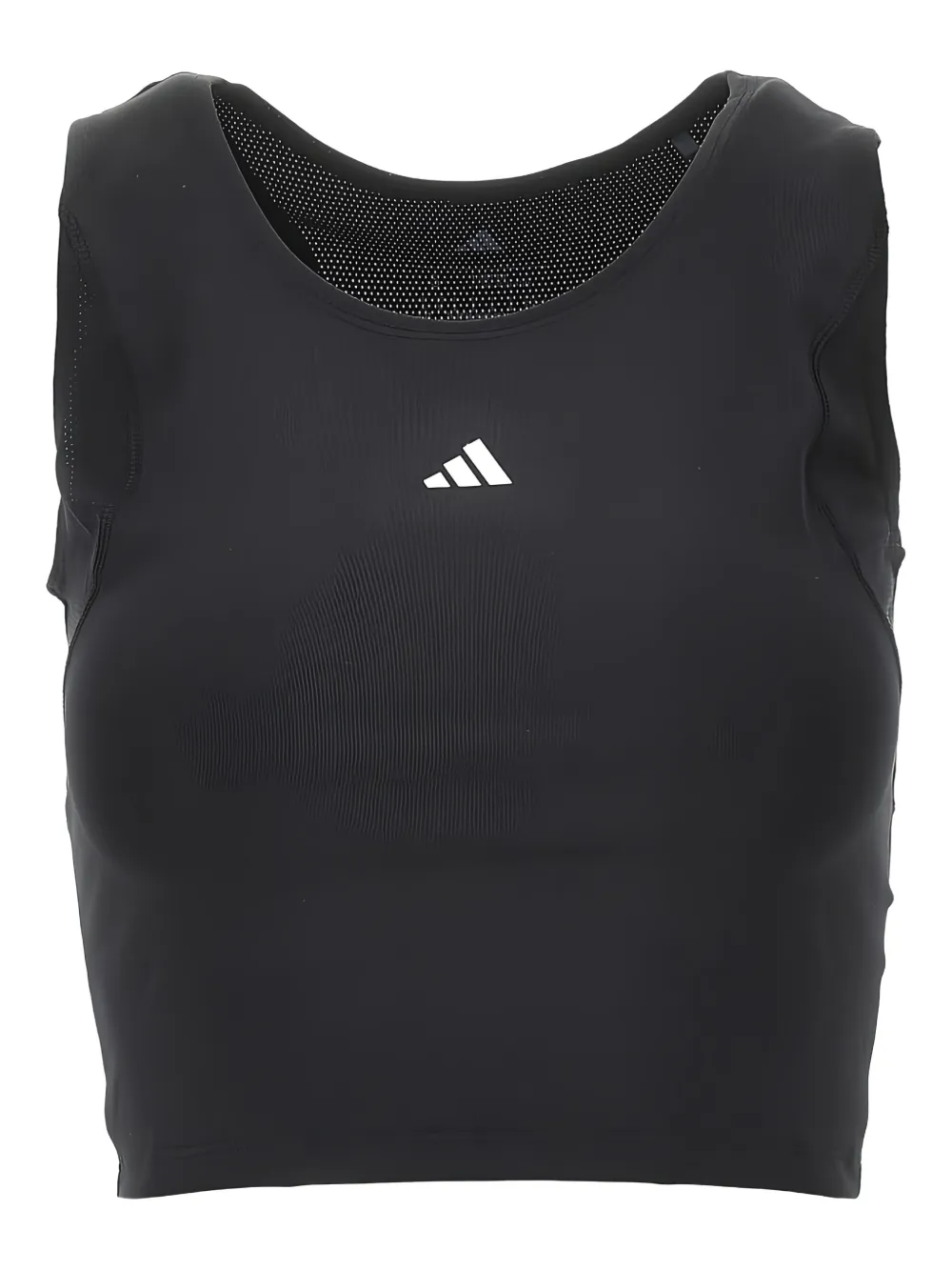 Adidas Originals Logo-print Performance Tank Top In Blue