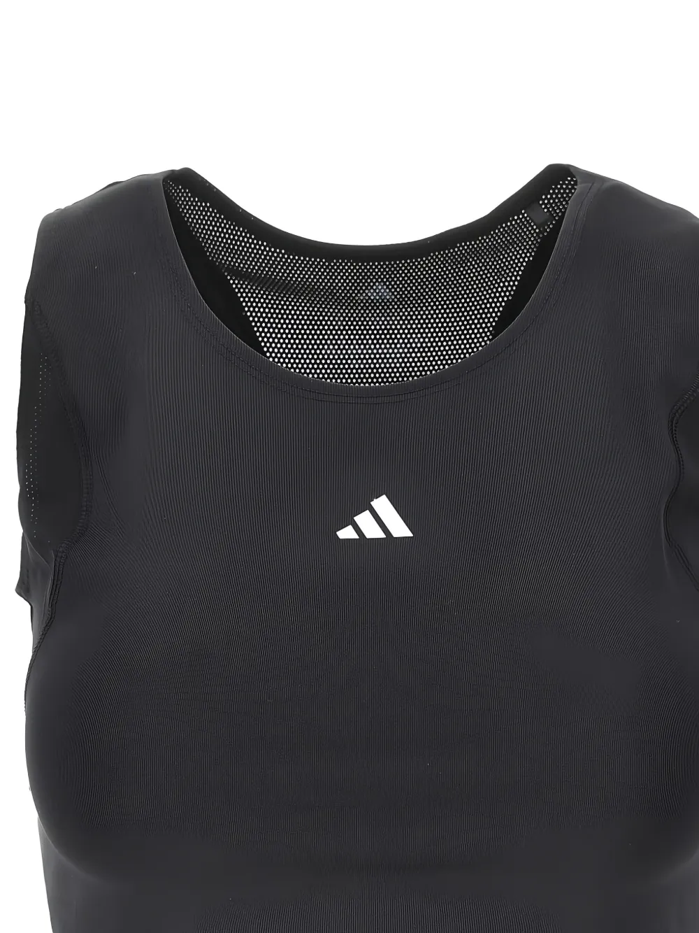 Adidas Originals Logo-print Performance Tank Top In Blue