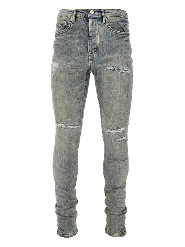 Purple Brand P001 Distressed Jeans | ブルー | FARFETCH JP