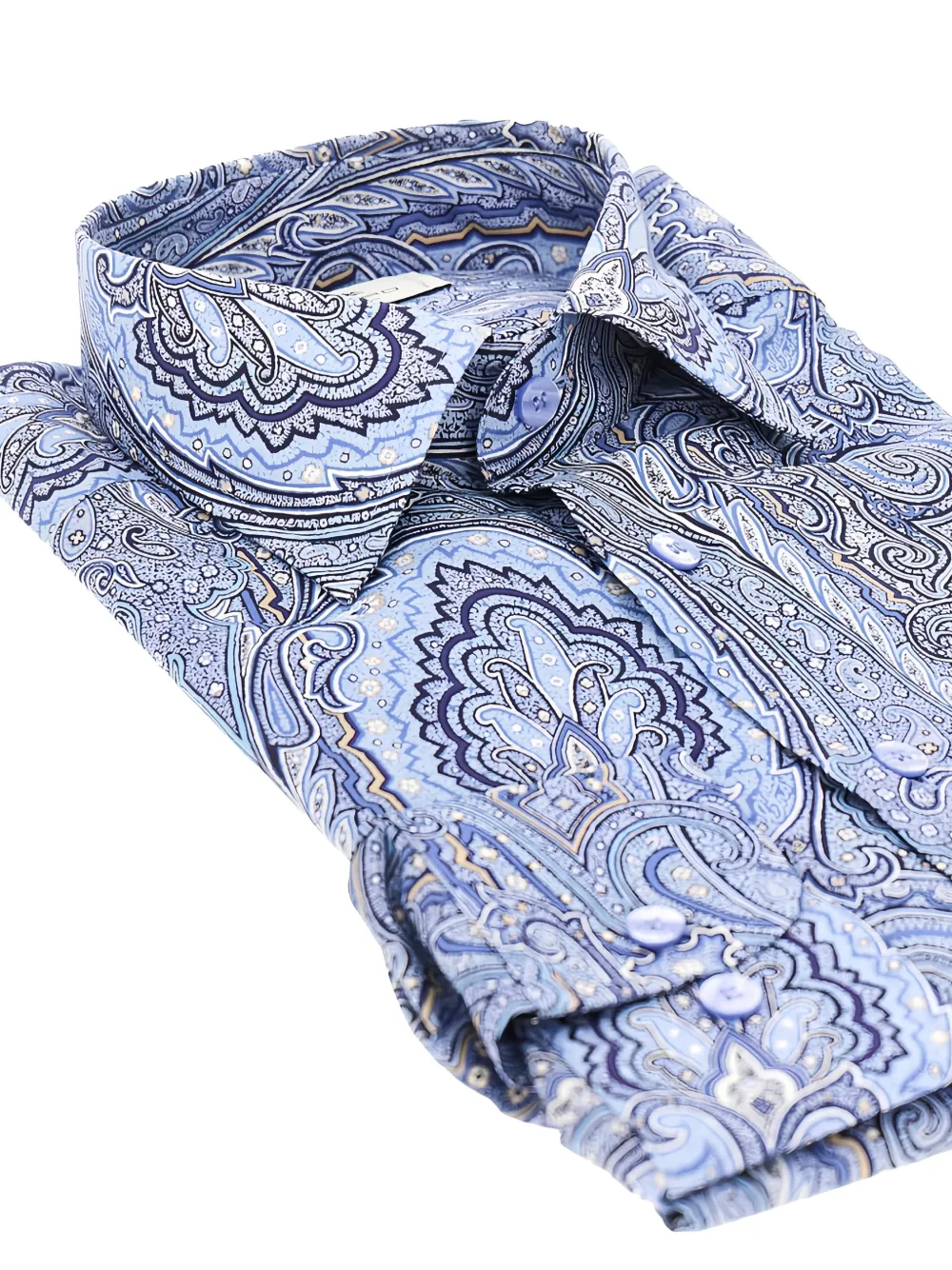 ETRO paisley-print shirt - Blauw