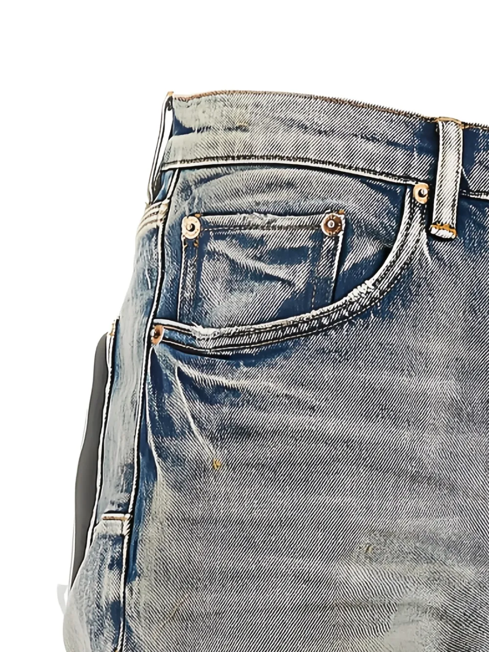 Purple Brand P005 washed jeans - Blauw