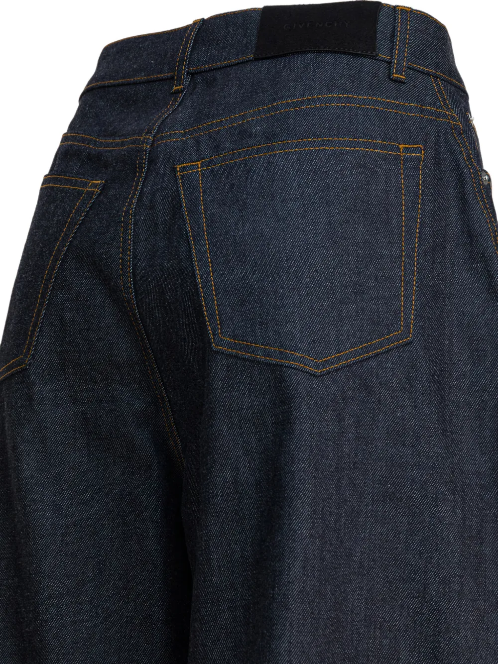 Givenchy Jeans met stikseldetail Blauw