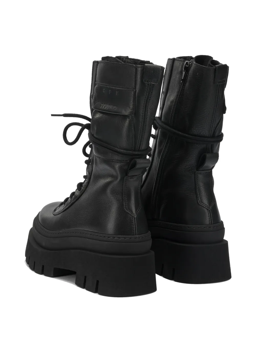 Copenhagen Leren laarzen Zwart