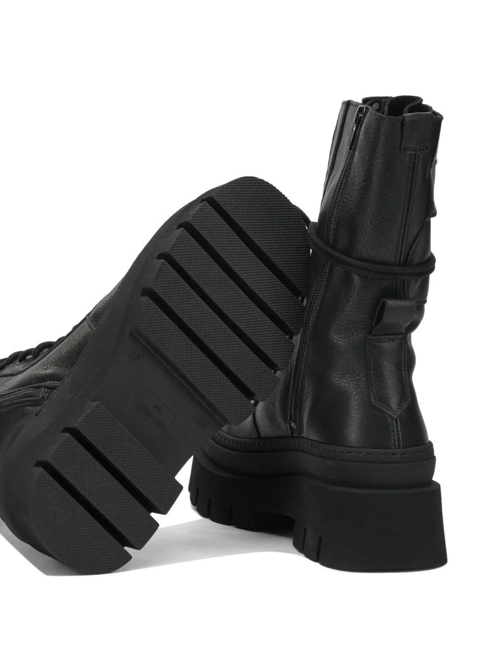 Copenhagen Leren laarzen Zwart