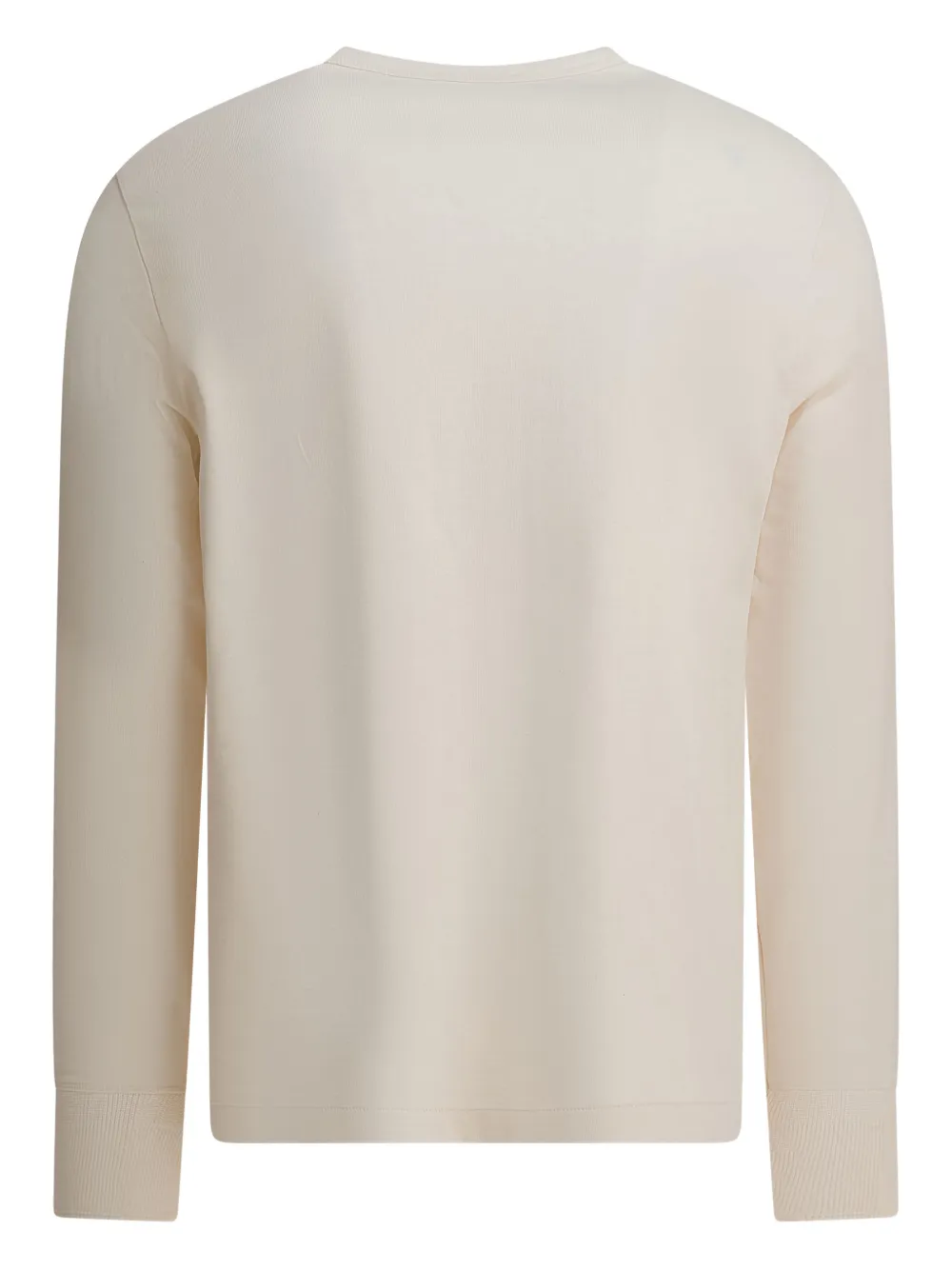  Merz B. Schwanen Button-up Long-sleeve T-shirt - Neutrals 
