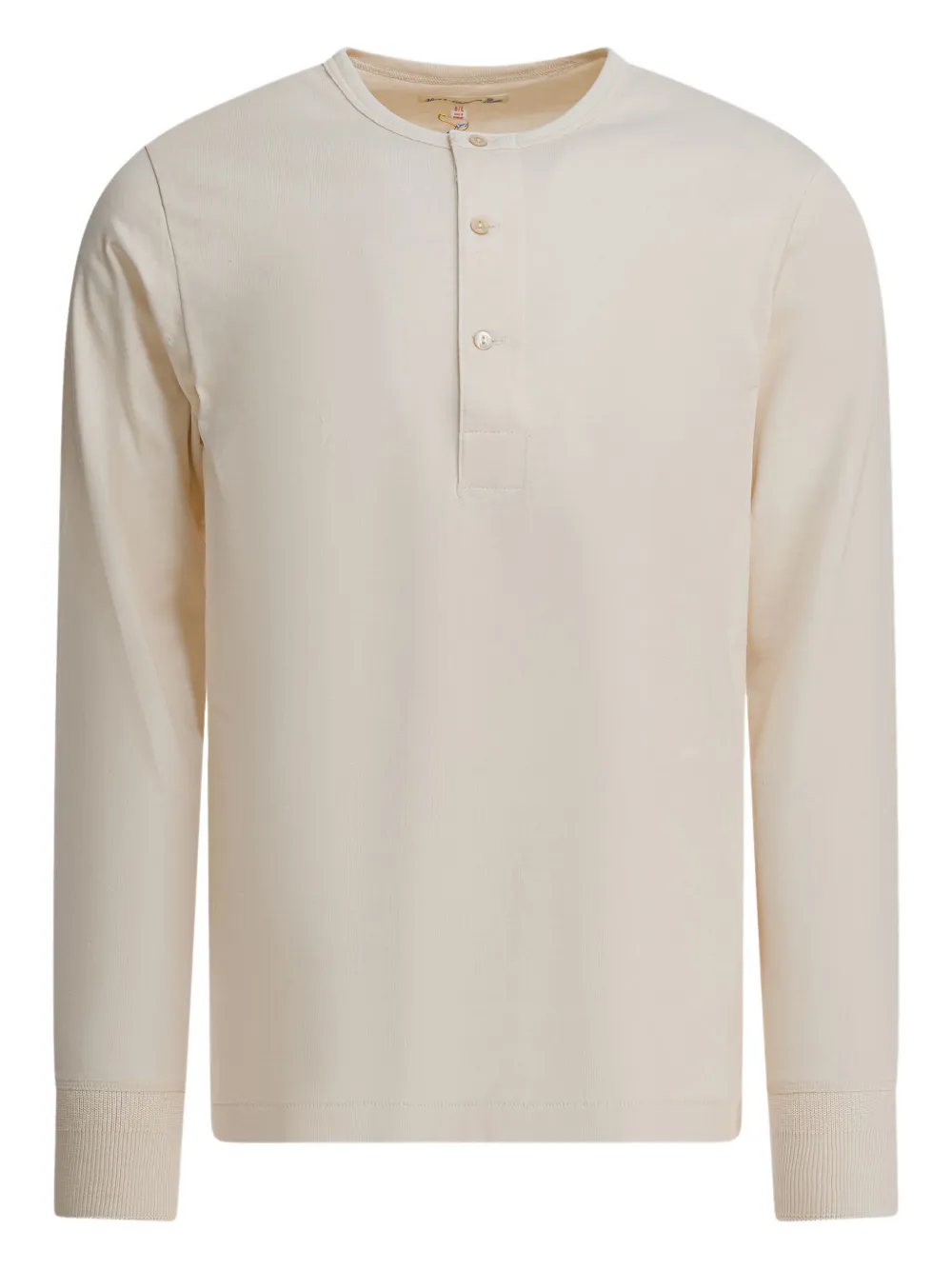 Merz B. Schwanen T-shirt a maniche lunghe - Toni neutri