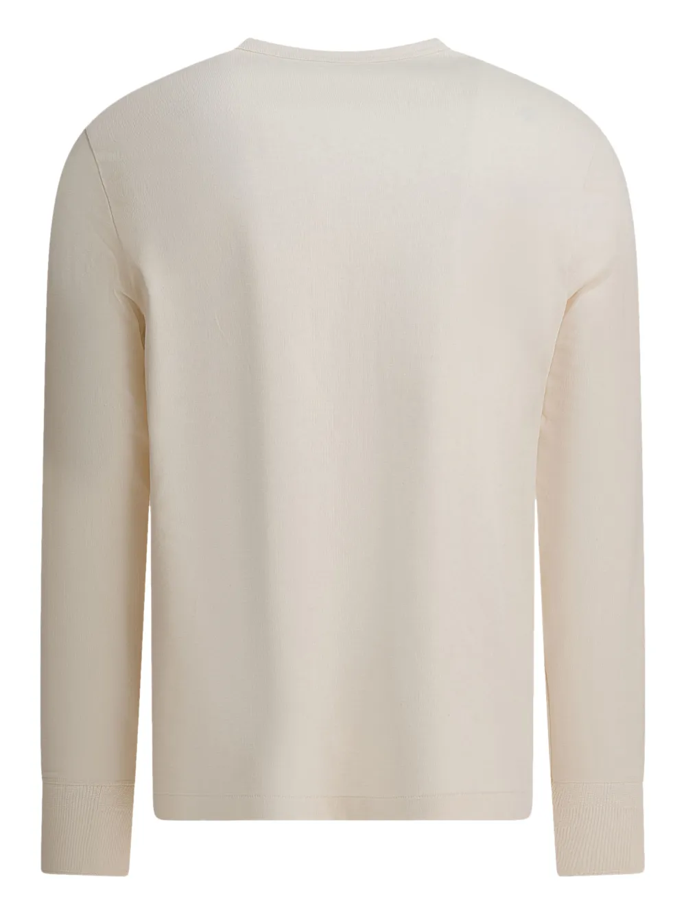  Merz B. Schwanen Button-up Long-sleeve T-shirt - Neutrals 