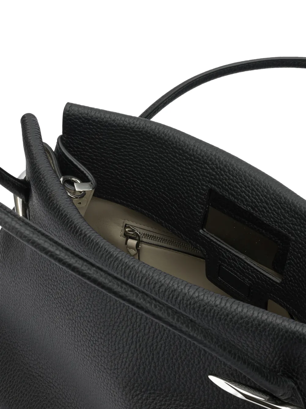 Givenchy Pinch grote leren shopper Zwart