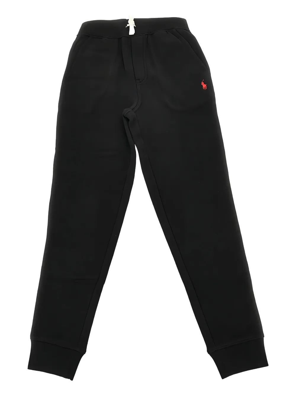 POLO RALPH LAUREN KIDS drawstring logo joggers - Nero