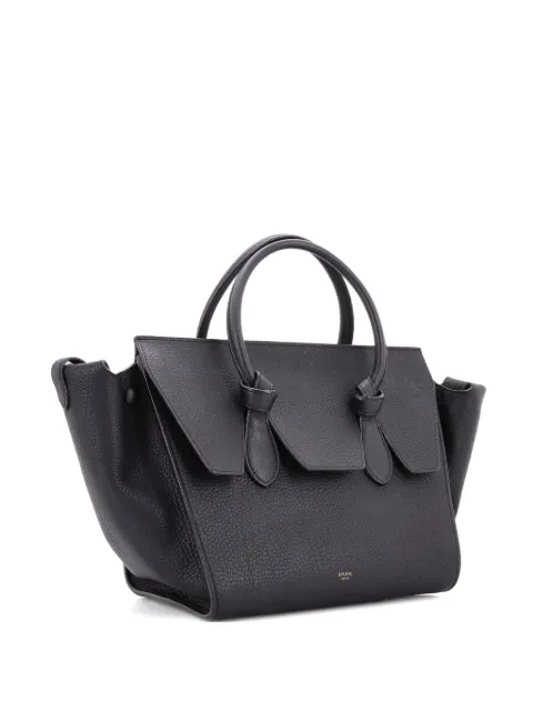 Celine Pre-Owned Tie Knot Grainy Leather Small tote bag