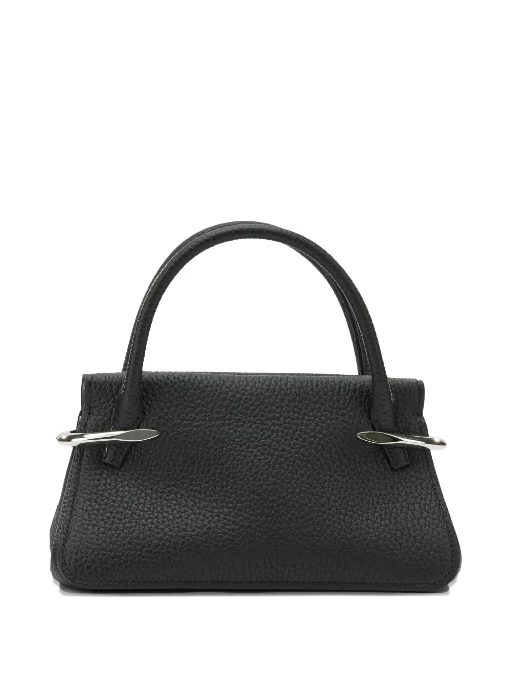 Givenchy Pinch silver-tone mini tote bag - Zwart