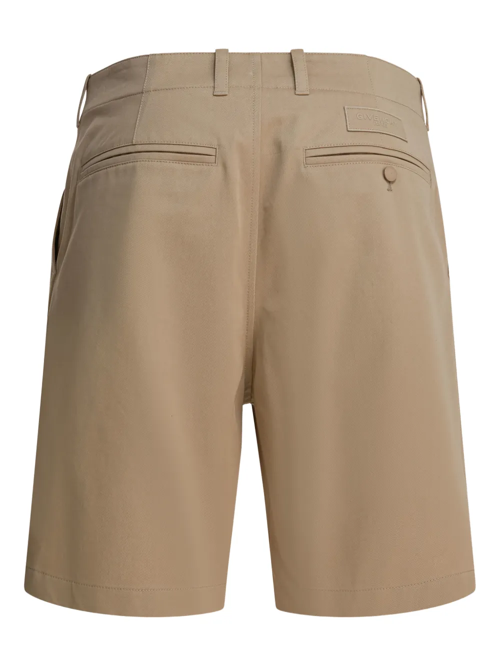 Givenchy Shorts met logopatch Beige