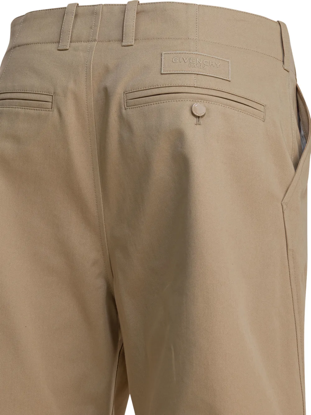 Givenchy Shorts met logopatch Beige