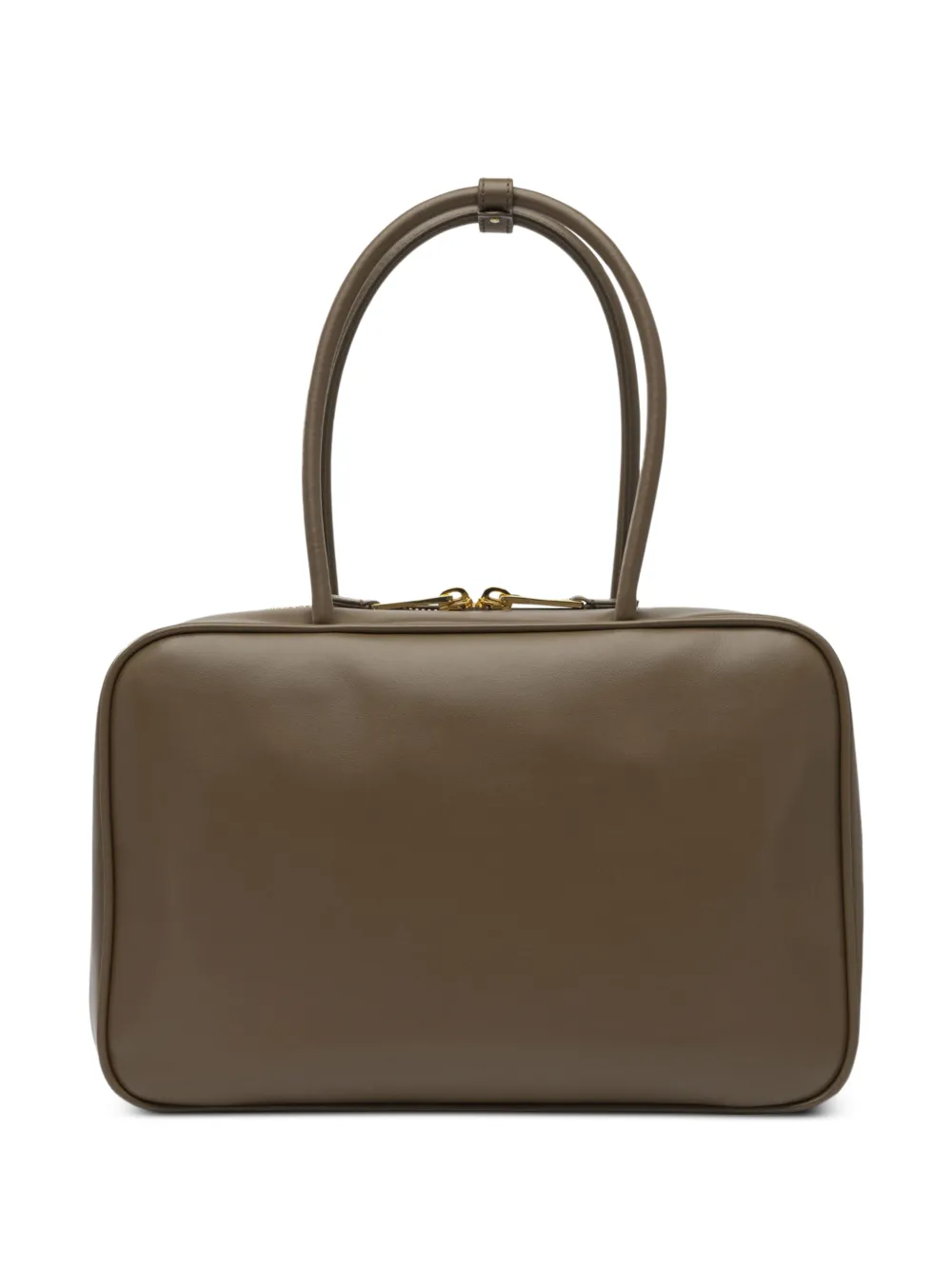 Miu Miu leather tote bag - Groen