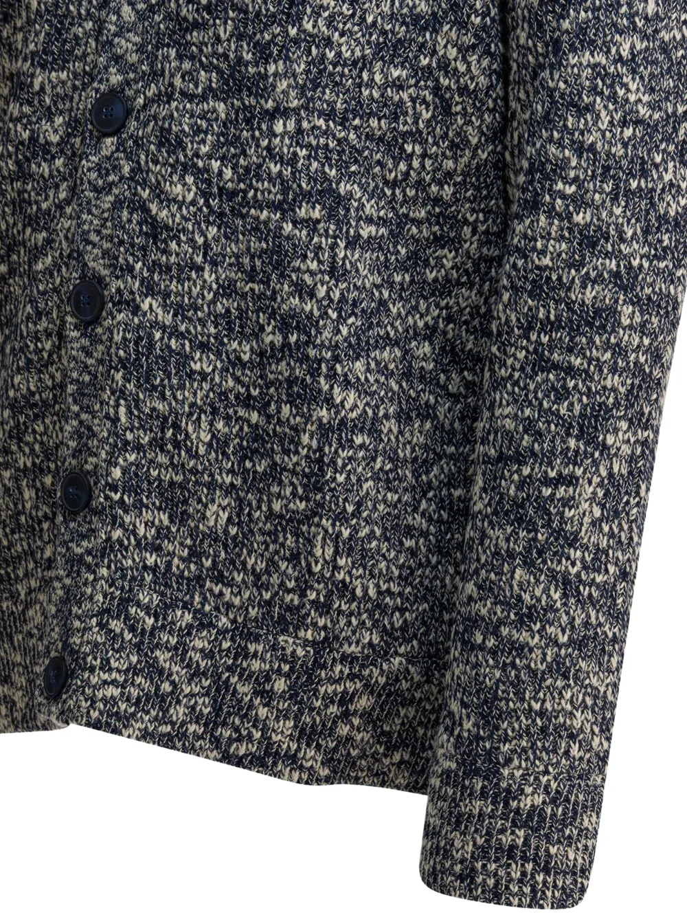 NN07 Vest met knoop Grijs