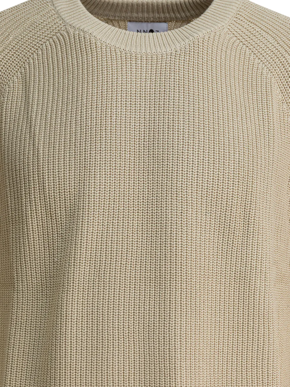  Nn07 Jacobo Ribbed Crew-neck Sweater - Neutrals 