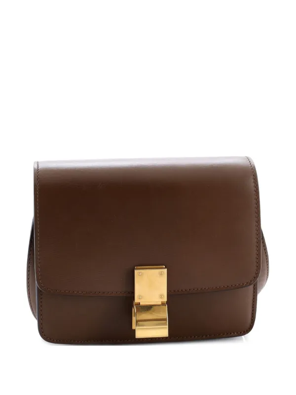 Celine Pre-Owned クラシック ボックス スムースレザー ティーン