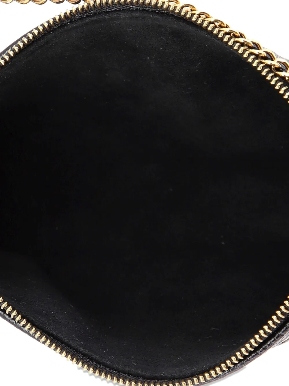 Pre-owned Louis Vuitton Pochette Accessoires Bicolor Monogram Empreinte Giant Mini Clutch Bag In Black