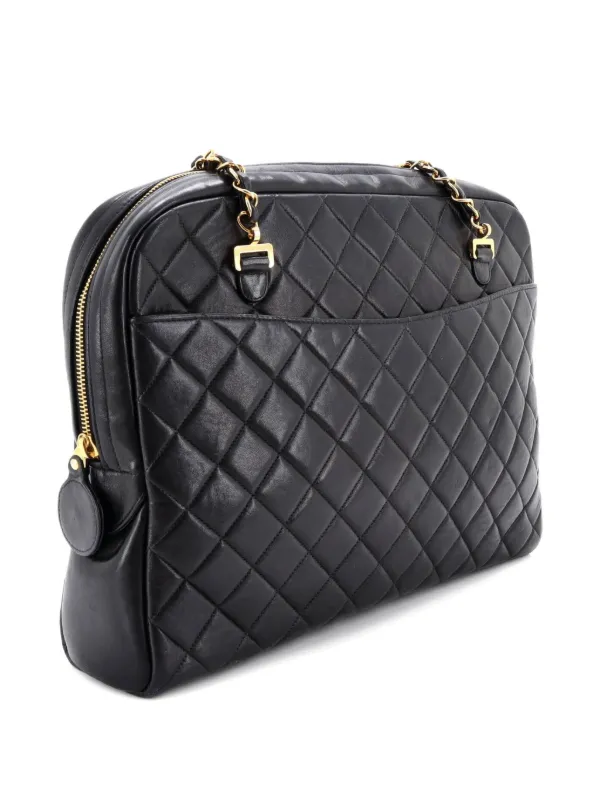CHANEL Pre-Owned キルティング ショルダーバッグ | ブラック