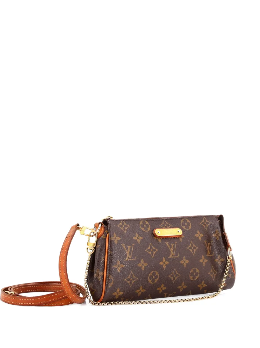 Louis Vuitton Pre-Owned Eva Handbag Monogram Canvas clutch bag | marrón | Image 1