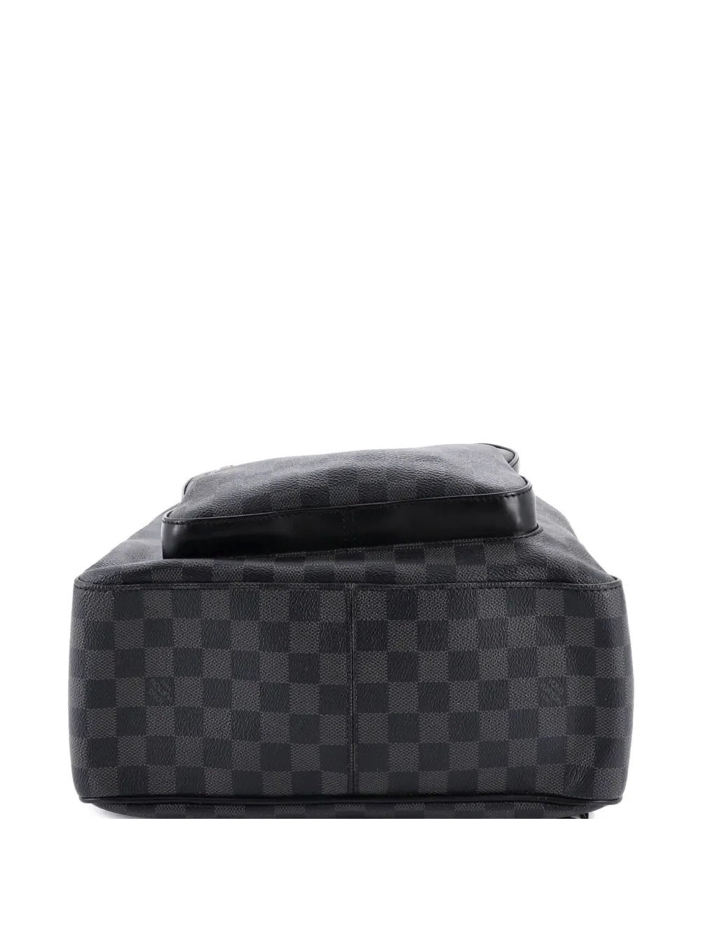 Pre-owned Louis Vuitton Josh Damier Graphite Backpack In Black