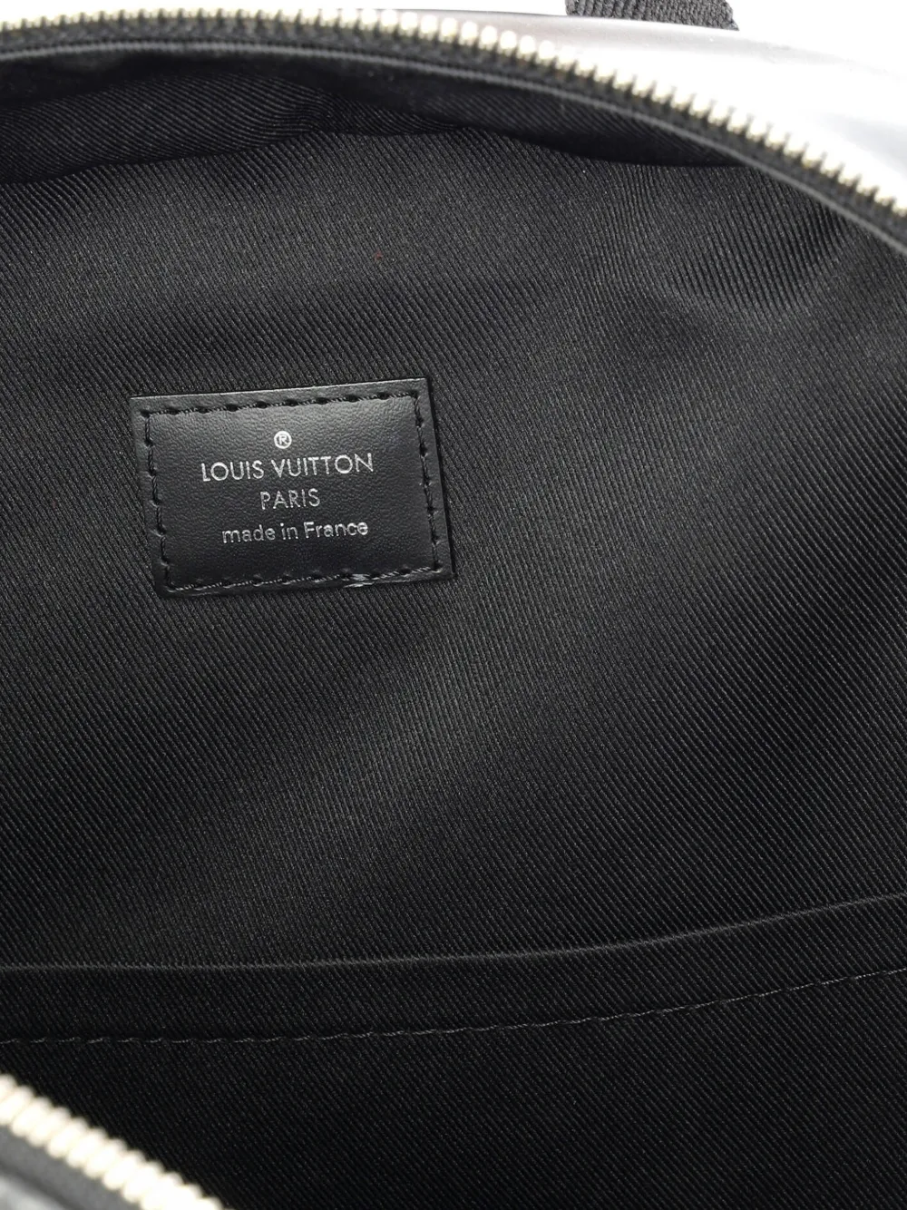 Pre-owned Louis Vuitton Josh Damier Graphite Backpack In Black