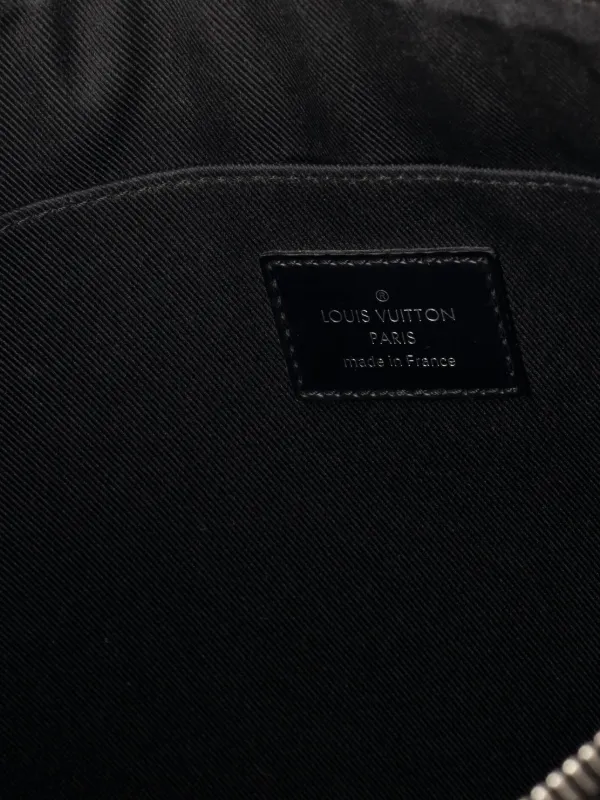 Louis Vuitton Pre-Owned ダミエ グラフィット GM クラッチバッグ 