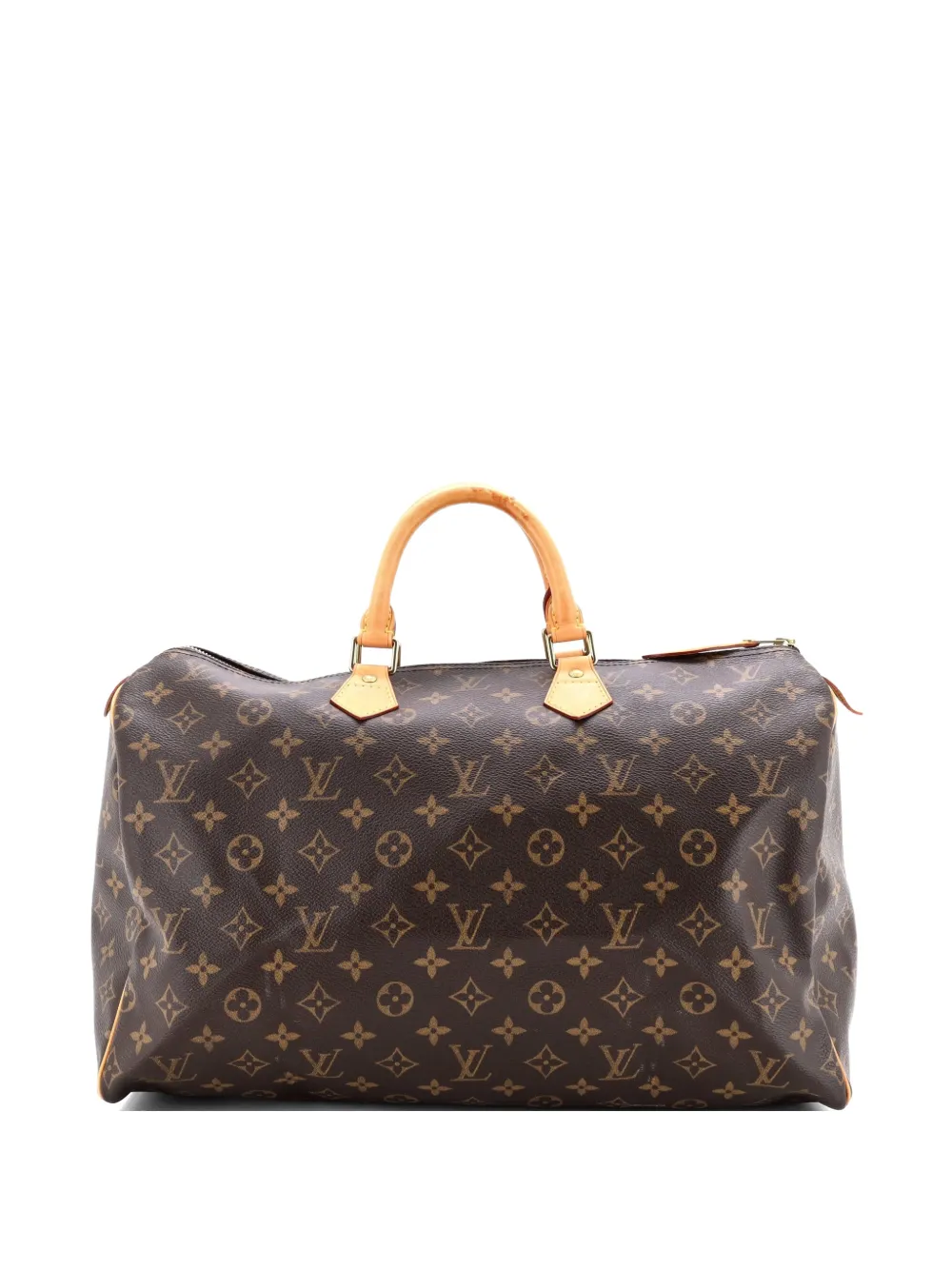 Louis Vuitton Pre-Owned Speedy Handbag Monogram Canvas 40 satchel - Braun