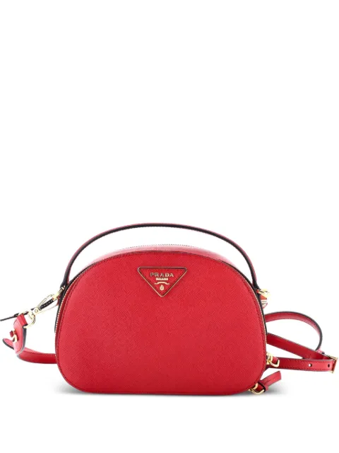 Prada Pre-Owned Odette Top Handle Bag Saffiano Leather Small shoulder bag