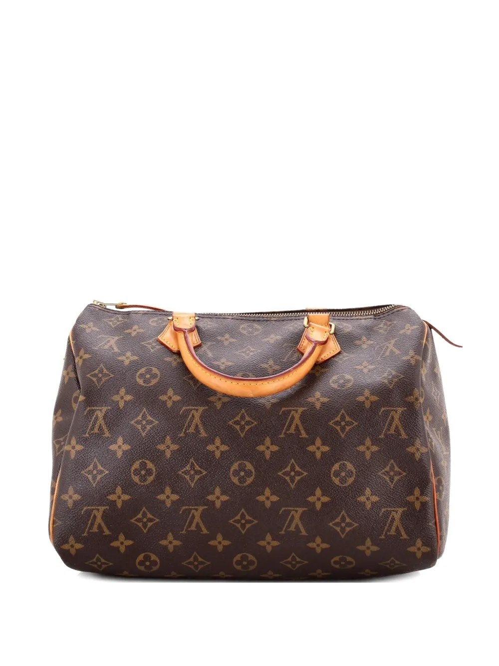 Louis Vuitton Pre-Owned Speedy Handbag Monogram Canvas 30 satchel - Marrone