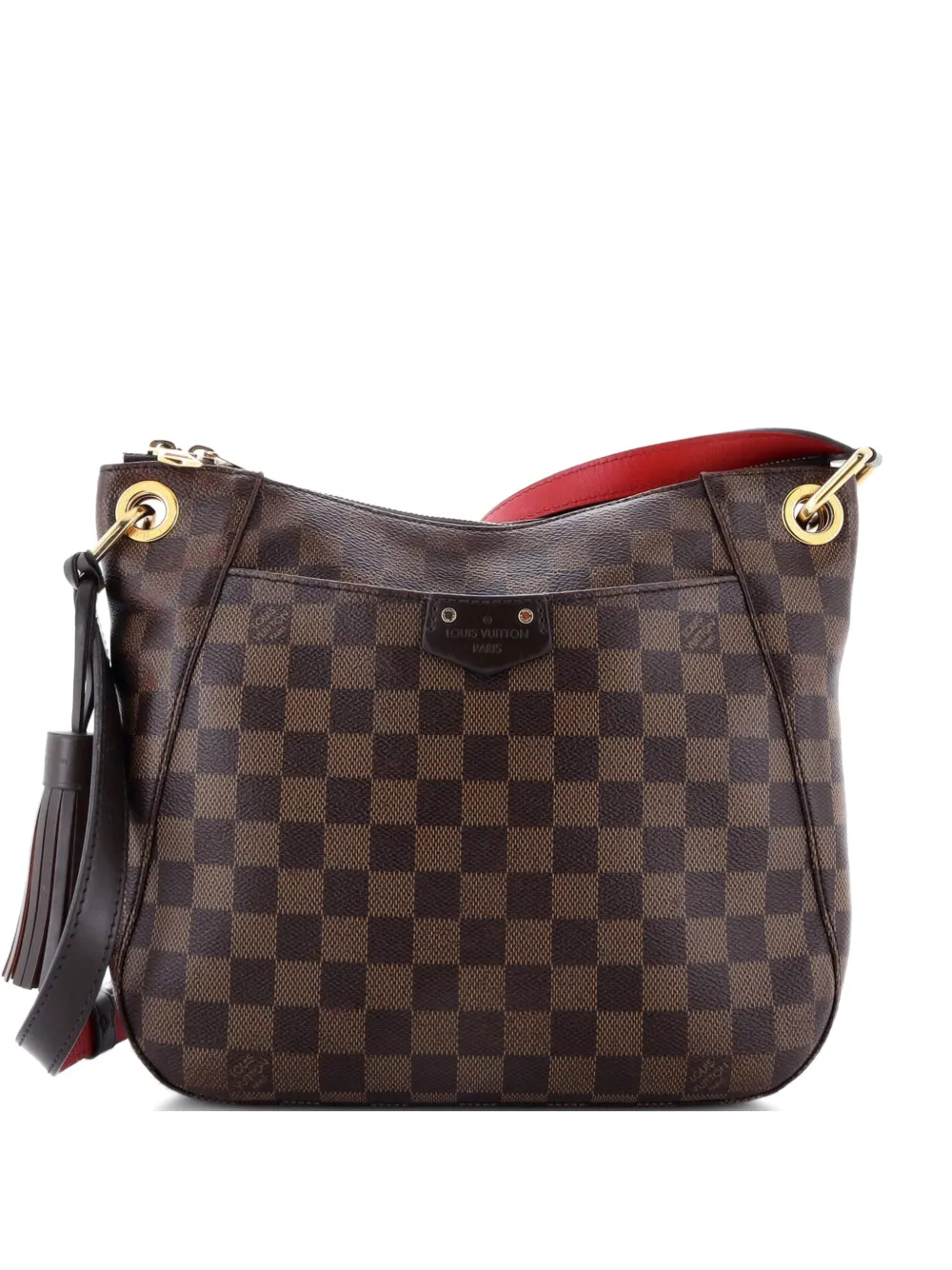 Louis Vuitton Pre-Owned South Bank Besace Bag Damier crossbody bag - Marrone