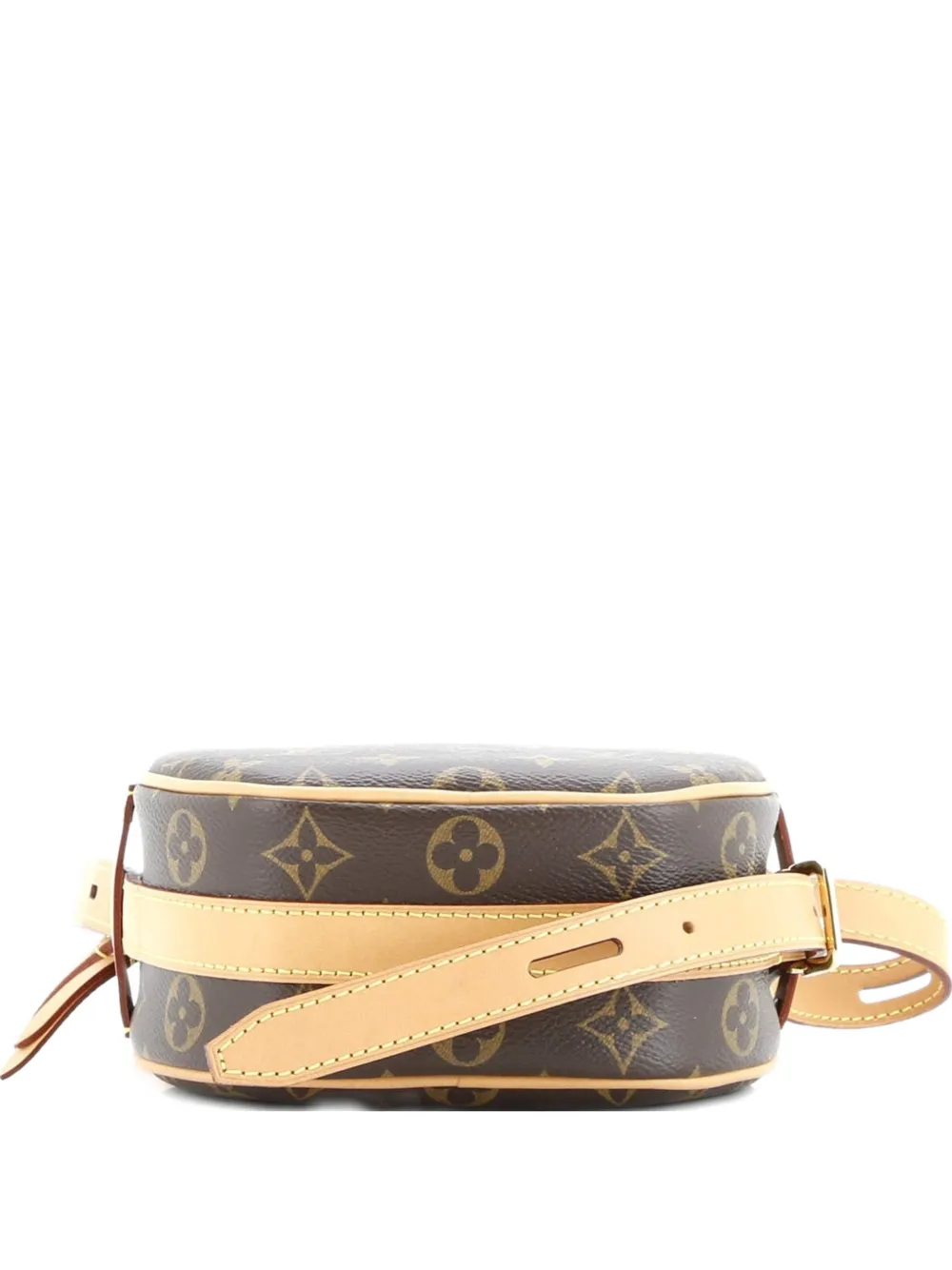 Pre-owned Louis Vuitton Boite Chapeau Souple Bag Monogram Canvas Pm Crossbody Bag In Brown