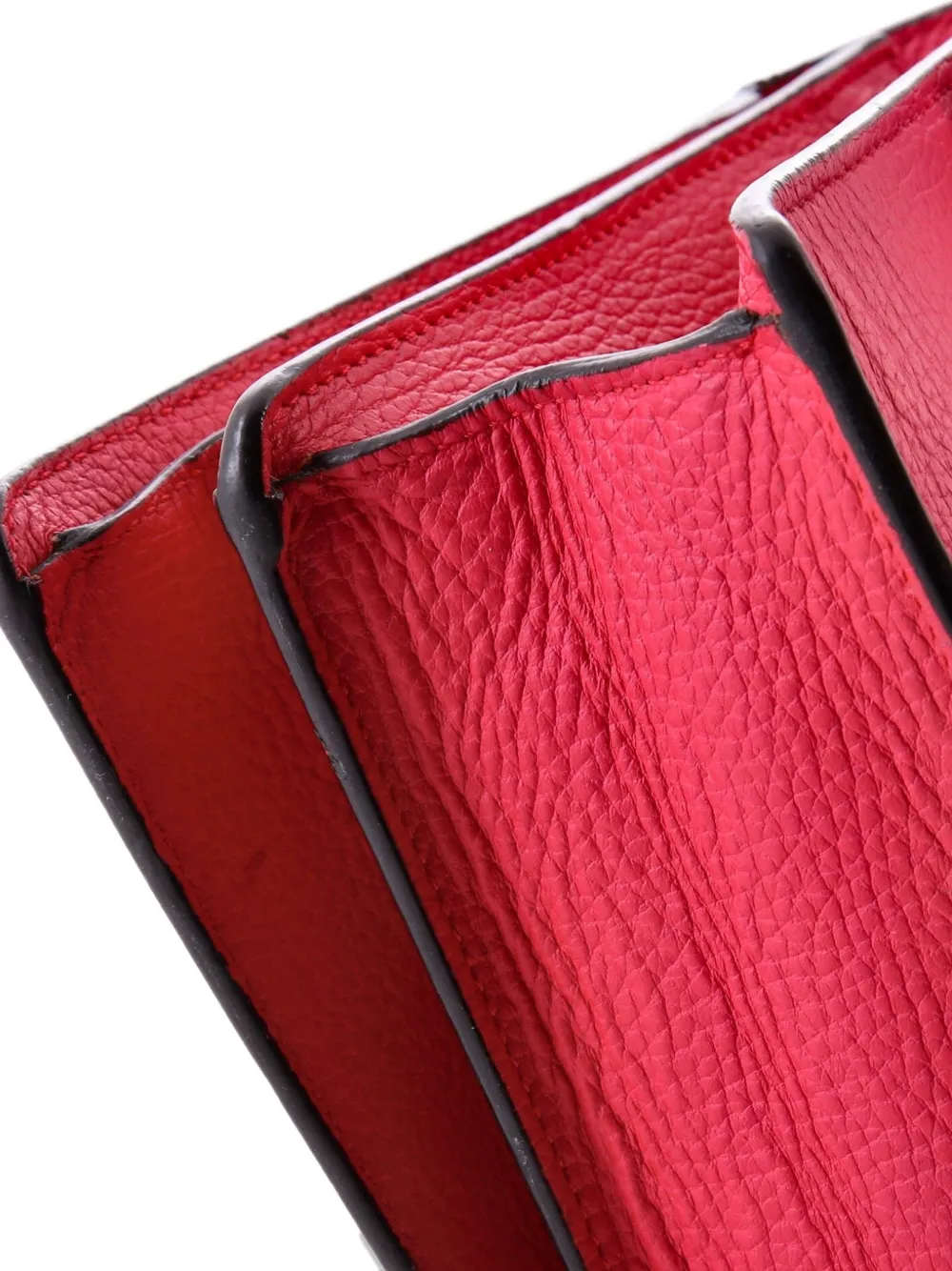 Pre-owned Gucci Dionysus Bamboo Top Handle Bag Leather Medium Satchel In Pink