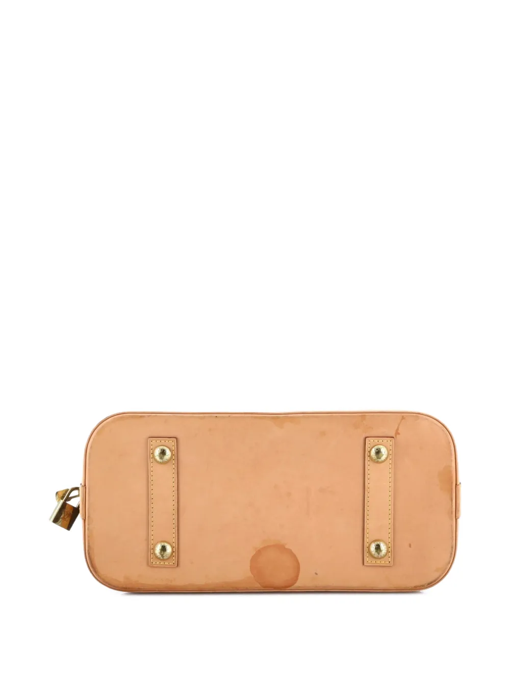 Pre-owned Louis Vuitton Alma Handbag Monogram Canvas Pm Satchel In Brown