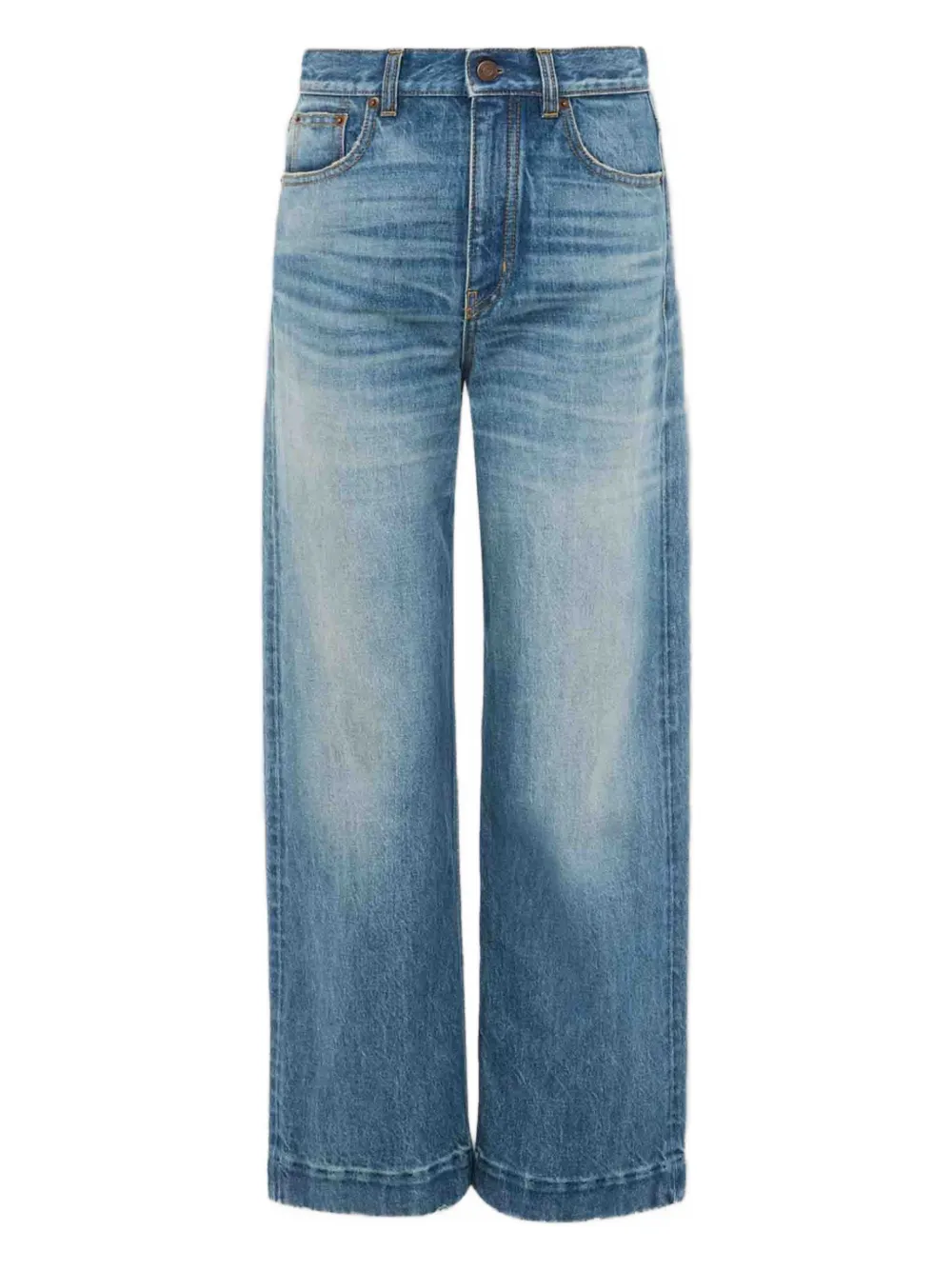 Chloé Jeans crop - Blu