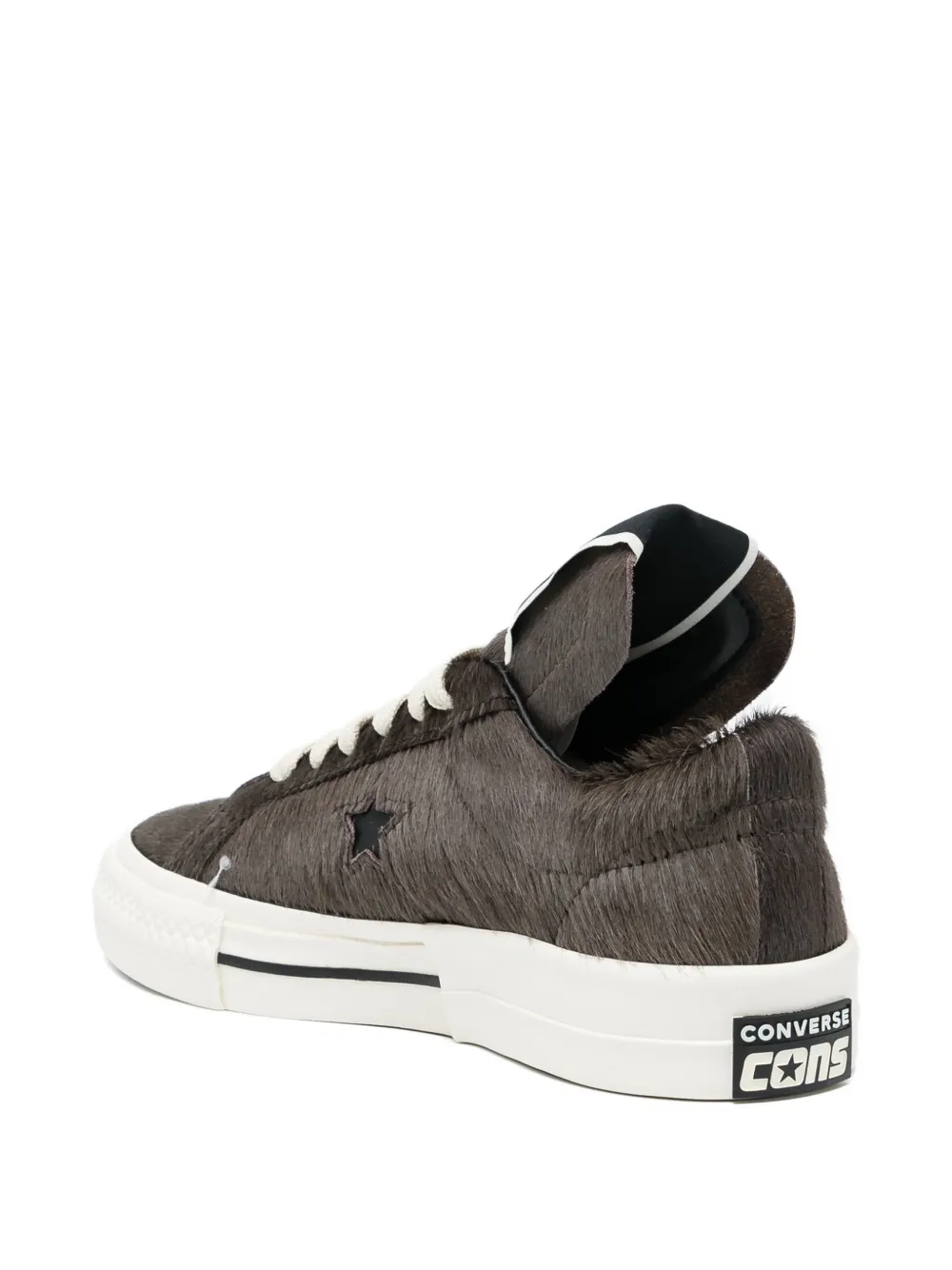 Rick Owens DRKSHDW Sneakers van imitatiebont Bruin