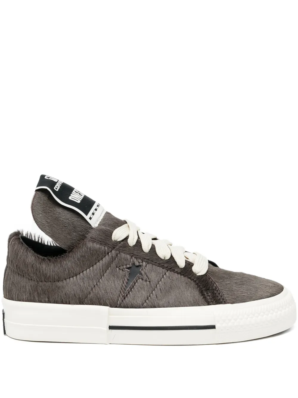 Rick Owens DRKSHDW tenis texturizados | marrón | Image 1