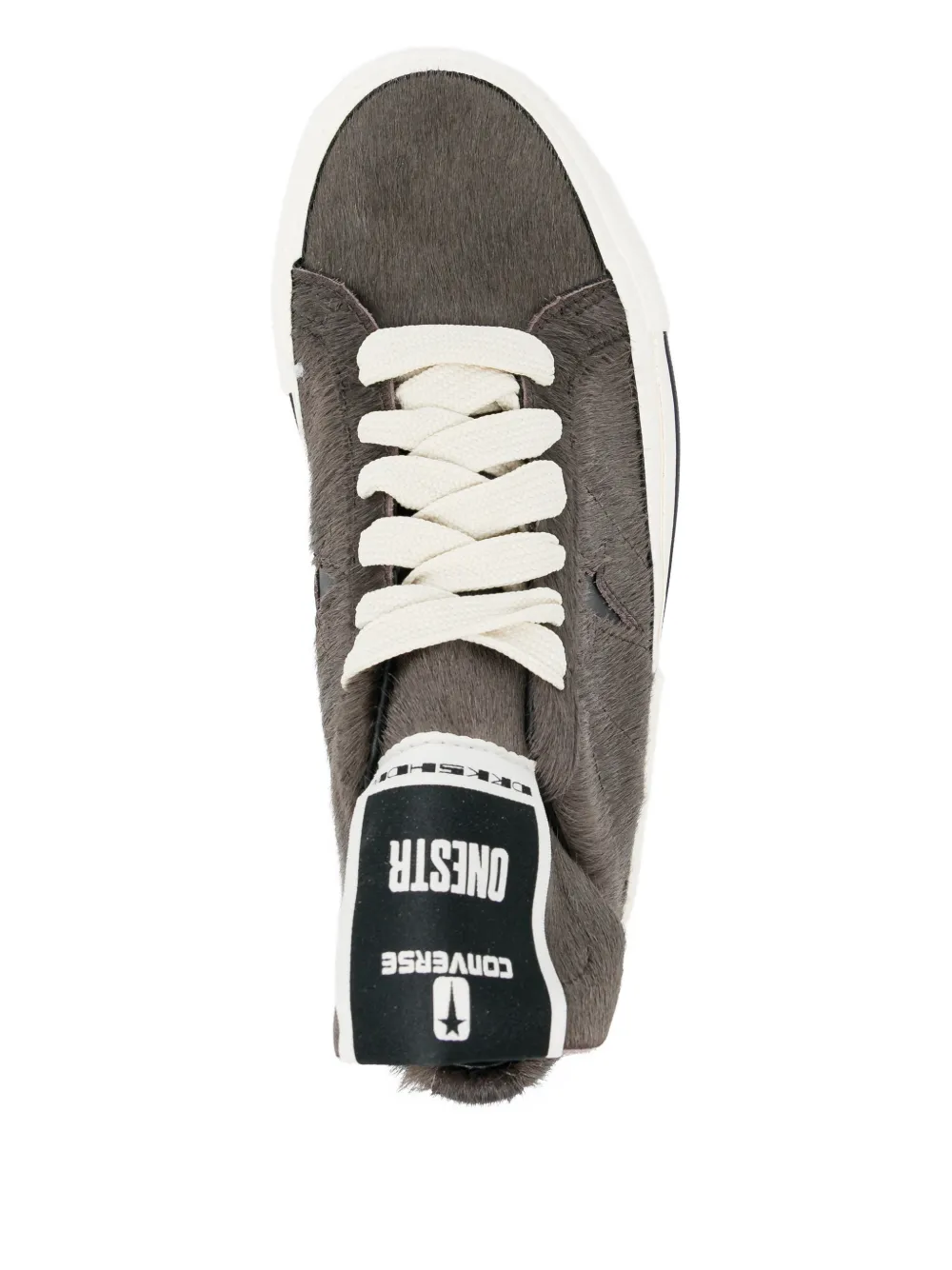 Rick Owens DRKSHDW Sneakers van imitatiebont Bruin