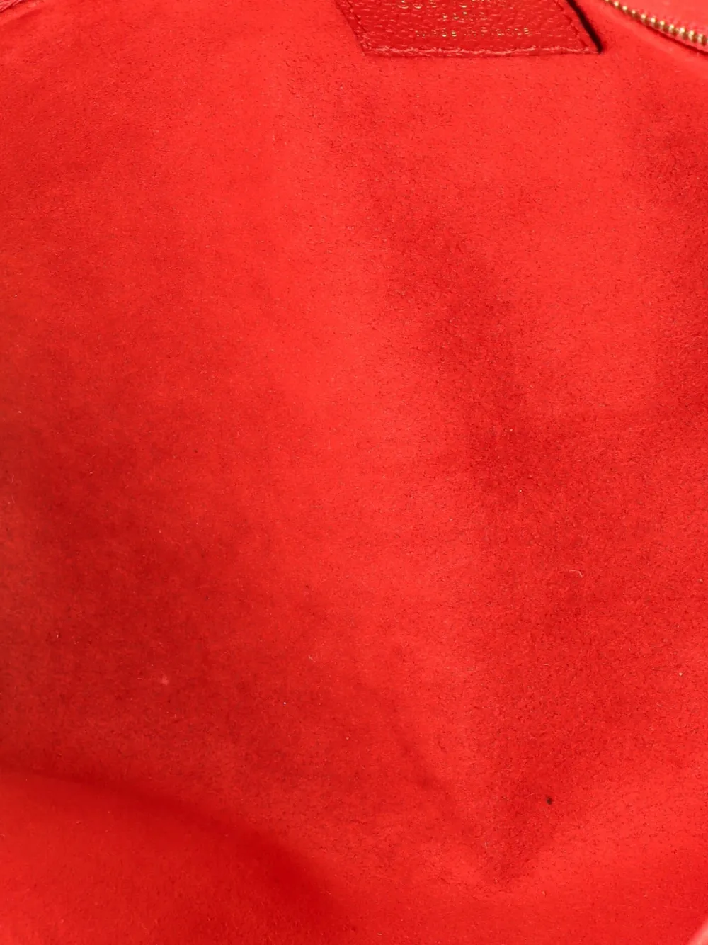 LOUIS VUITTON Pre-owned Saint Germain Handbag Monogram Empreinte Leather Pm Shoulder Bag In Red