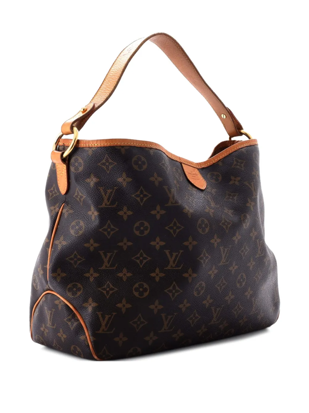 Louis Vuitton Pre-Owned Delightful Handbag Monogram Canvas MM hobo bag - Braun