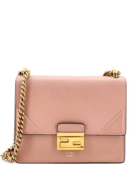 Fendi Pre-Owned Kan U Shoulder Bag Leather Small crossbody bag