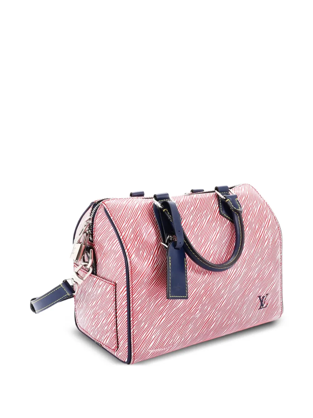 Louis Vuitton Pre-Owned Speedy Bandouliere Bag Epi Leather 25 satchel - Blu